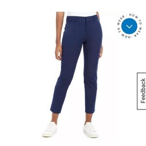 Crown & Ivy Classic Blue Ankle Pants